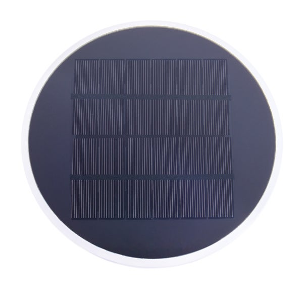 LED Solarleuchte Ada schwarz für Außen,  LED Tischlampe aus Metall und Kunststoff  22,5 x 16 cm