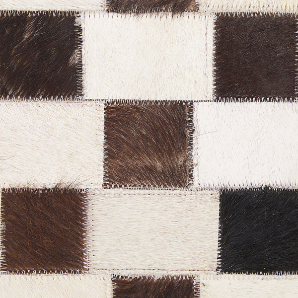 Teppich KAYABEY Beige 140 x 200 cm Echtleder