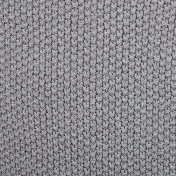 Detailaufnahme einer Strickware mit Maschenstruktur