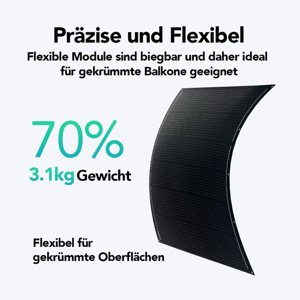Vale Balkonkraftwerk Flex-PV 800-PS8 800 Wp / 800 W