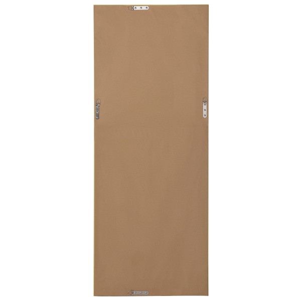 Rechteckiger Spiegel mit verzierter Umrandung für die Wandmontage