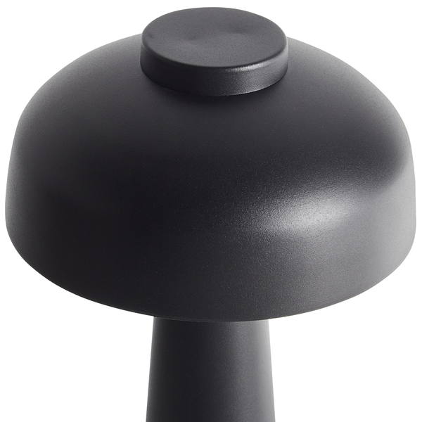 Kabellose LED Tischlampe AGUSAN mit Dimmer Metall Schwarz