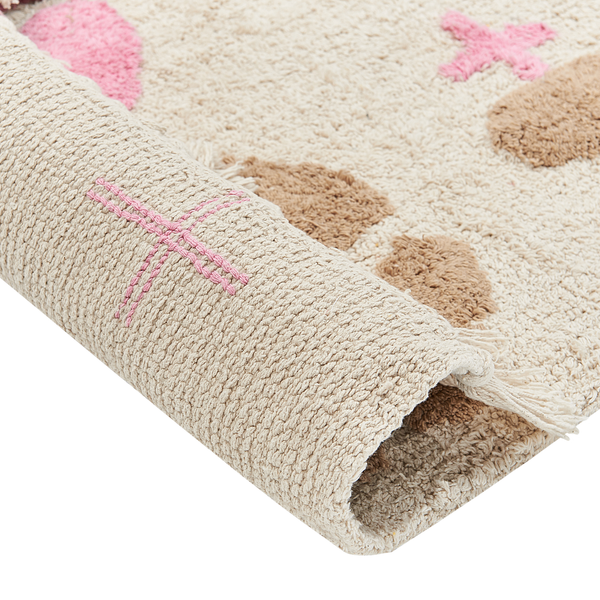 Kinderteppich DARAN Bunt 160 x 230 cm Baumwolle