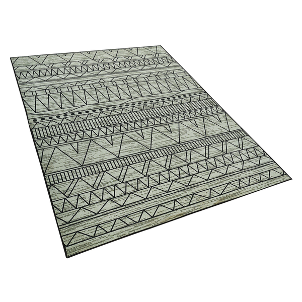 Teppich KEBAN Schwarz 160 x 230 cm