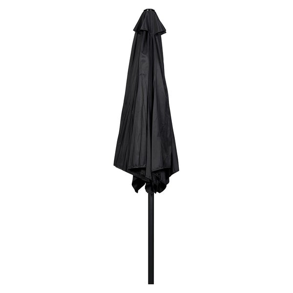 Joakim Parasol Ø3M schwarz. 300 X 300 X 280 cm