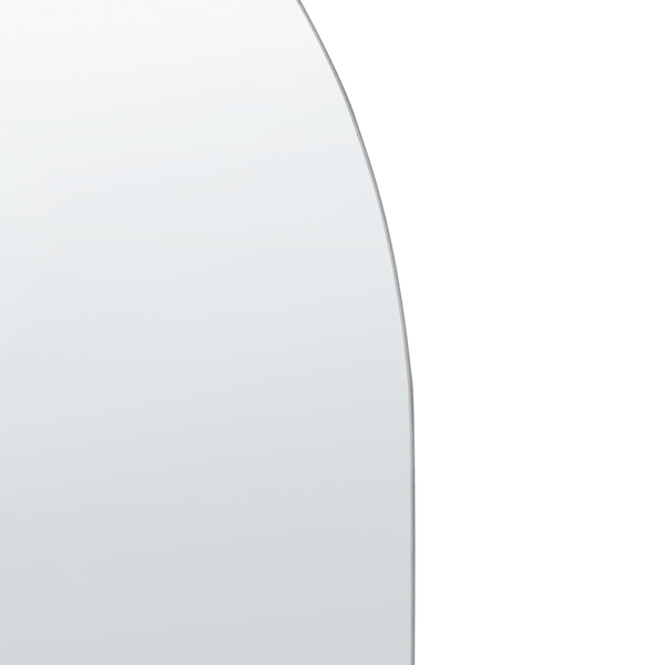Wandspiegel oval 40 x 80 cm Silber ALFORTVILLE