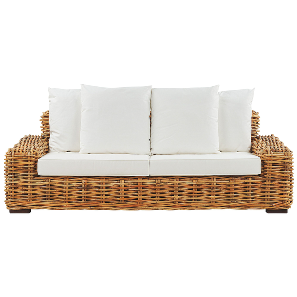 Outdoor Kissenbezug Set FORLI Weiß