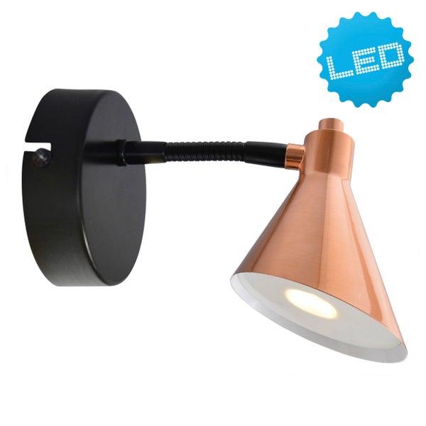 LED Wandleuchte COPPER