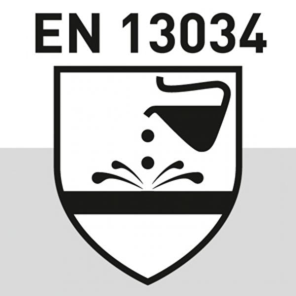 EN 13034 Symbol: Schutz gegen flüssige Chemikalien