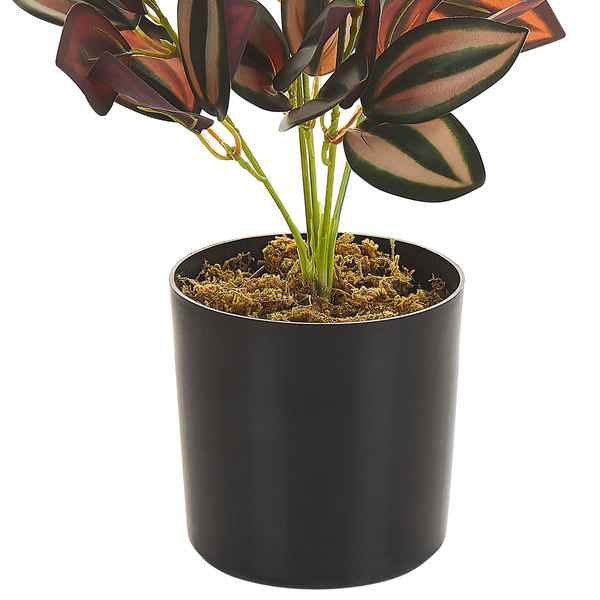 Kunstpflanze TRADESCANTIA 35 cm Rot