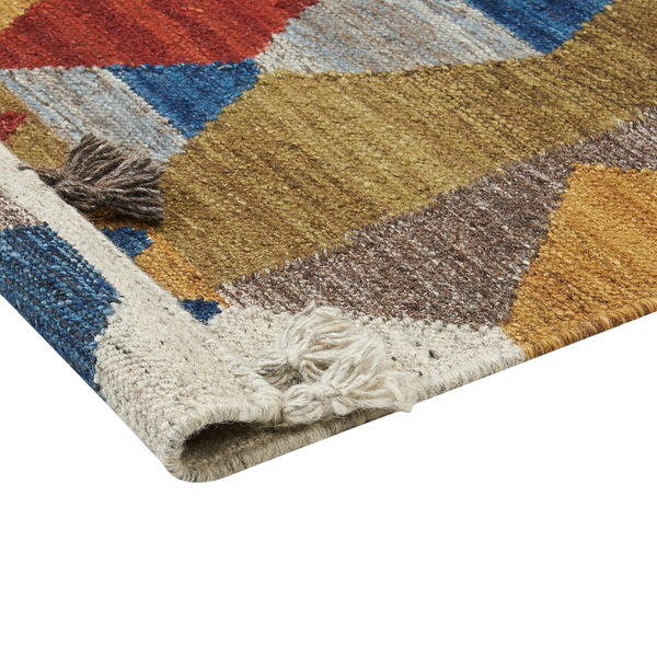Teppich ARZAKAN Bunt 200 x 300 cm Wolle Kelim
