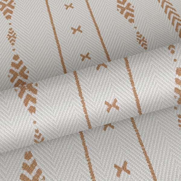 Sanders und Sanders Tapete ethnische Motive Beige und Ockergelb - 53 cm x 10 m - 640524