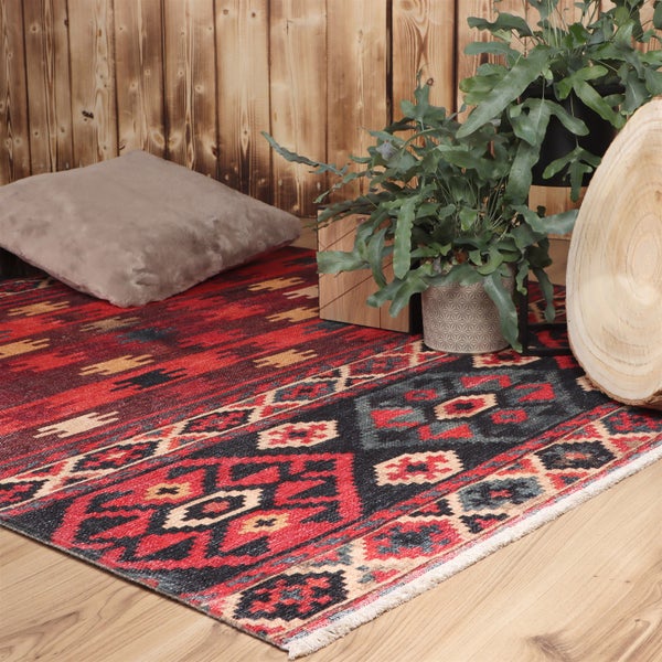 Kurzflor Teppich Minori Multi Modern 150 x 230 cm