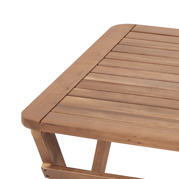 Outdoor Beistelltisch PARAGGI zertifiziertes Akazienholz Braun klappbar