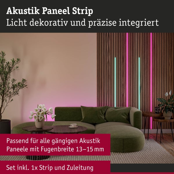 Energieeffizienzlabel der Europäischen Union für Paulmann 50150308865: Klasse F, 8 Kilowattstunden pro 1000 Stunden. Gilt für 50 Zentimeter.