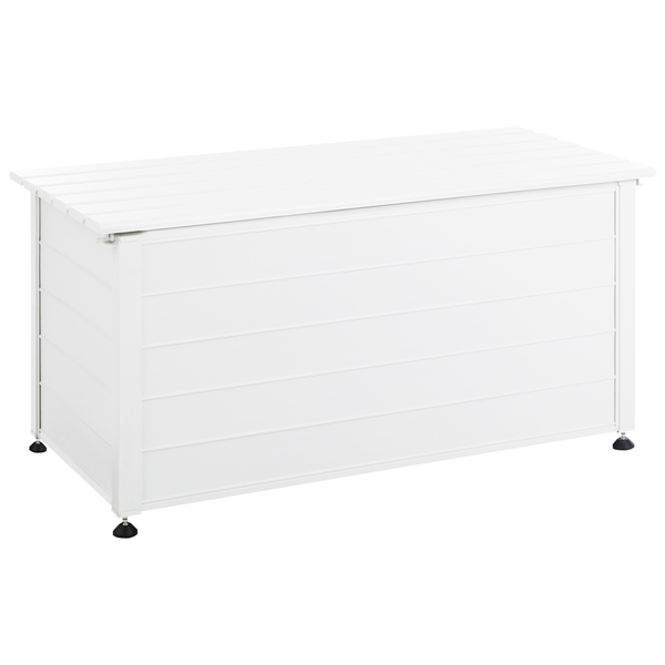 Aufbewahrungsbox CAMPALTO Metall 123 cm 60 cm Weiß