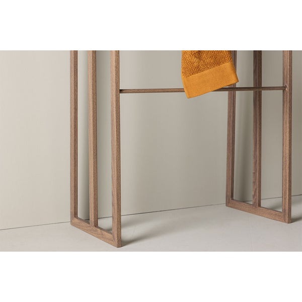 Drammen Garderobenständer für Handtücher, 3 Kleiderstangen mocca. 30 X 54 X 76 cm