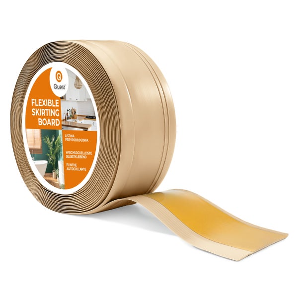 Rolle flexible Sockelleiste selbstklebend