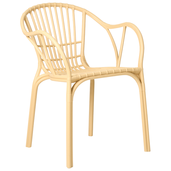 Gartenstuhl 4er Set ANDORA Beige
