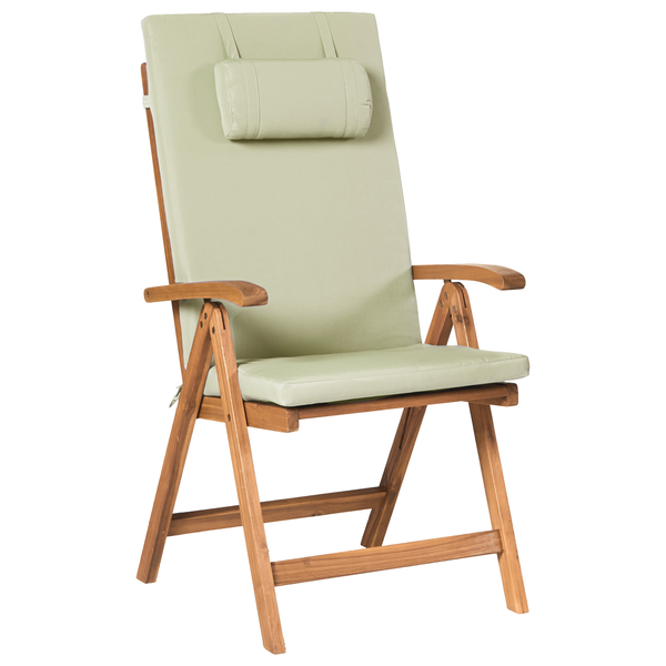 Gartenmöbel Set 6-Sitzer JAVA PREMIUM Akazienholz Grün