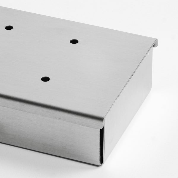 PATTON Räucherbox Solid - 24x10.5x4.5cm - Edelstahl