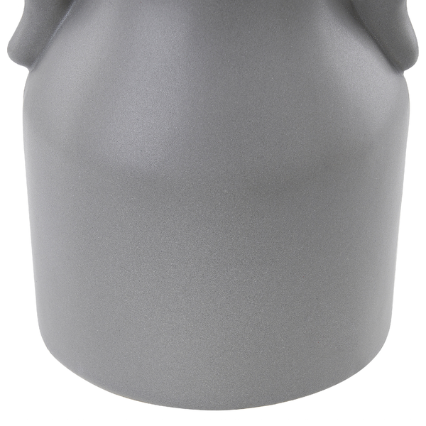 Blumenvase TRIPOLI Keramik 21 cm Grau