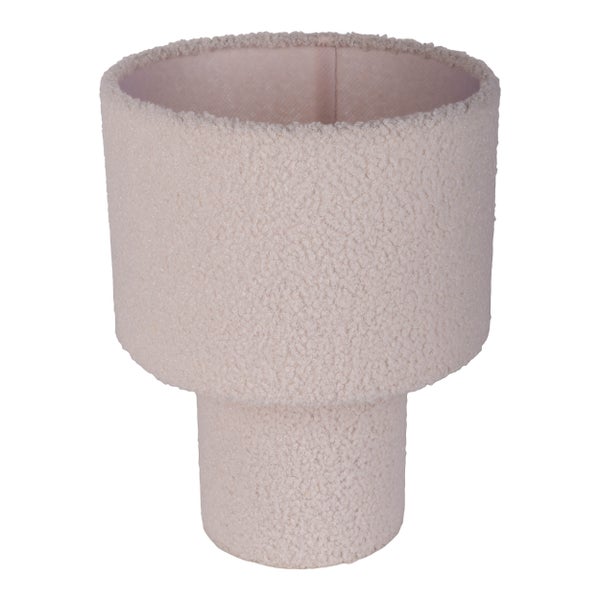 Tischleuchte mit Textilschirm