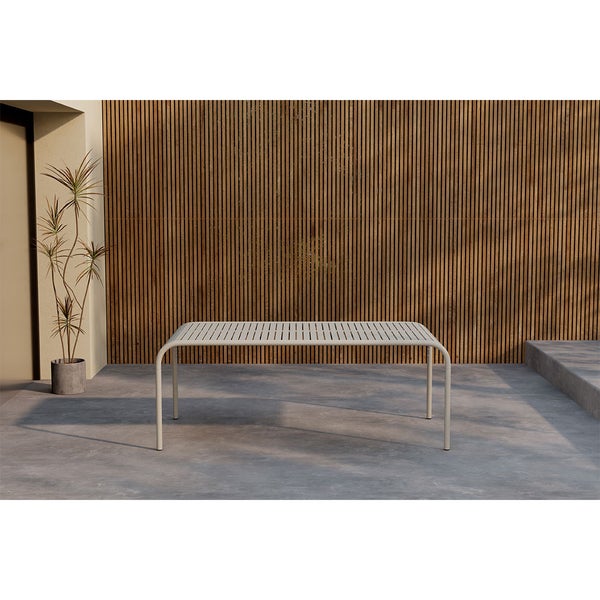 Borneo Gartentisch beige. 100 X 200 X 75 cm