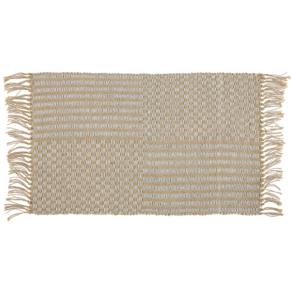Teppich ADABAG Beige 50 x 80 cm Jute