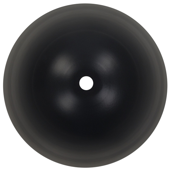 Blumentopf mit Beinen LEFKI Metall 16 cm Schwarz