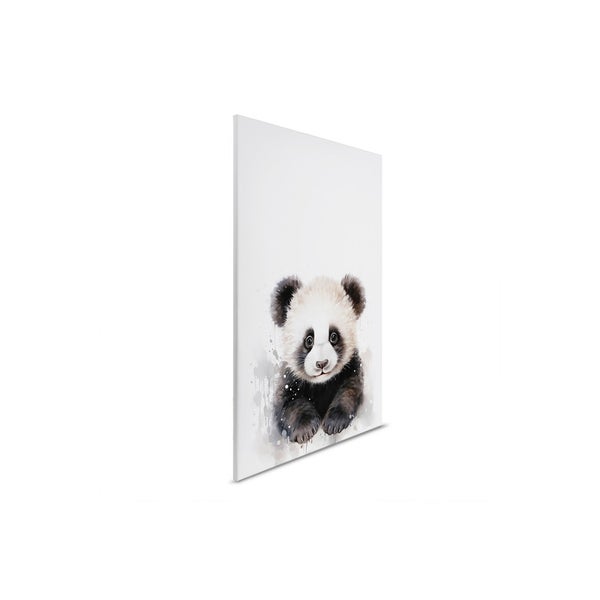 Leinwandbild mit Panda-Motiv