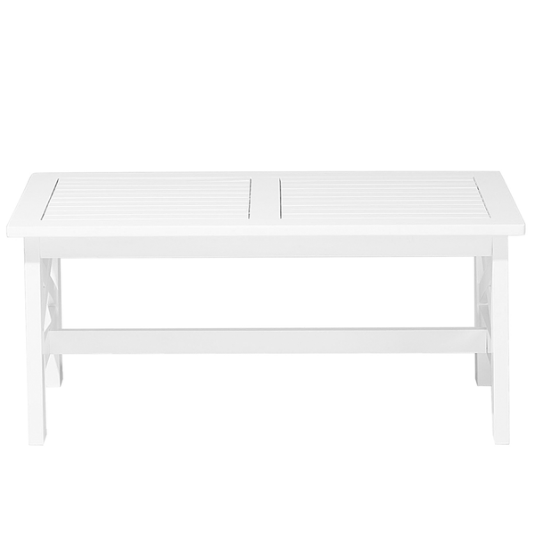 Rechteckiger Gartentisch aus Holz