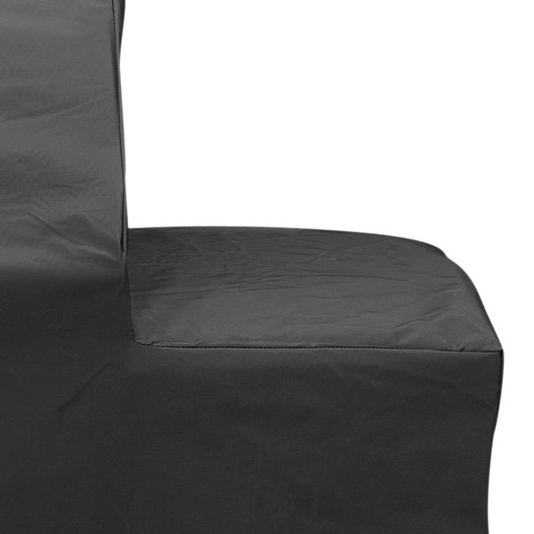 PATTON Grillabdeckung - 130x55x100cm Grillschutzhülle für Patio Chef 3+ - Oxford-Stoff - Schwarz