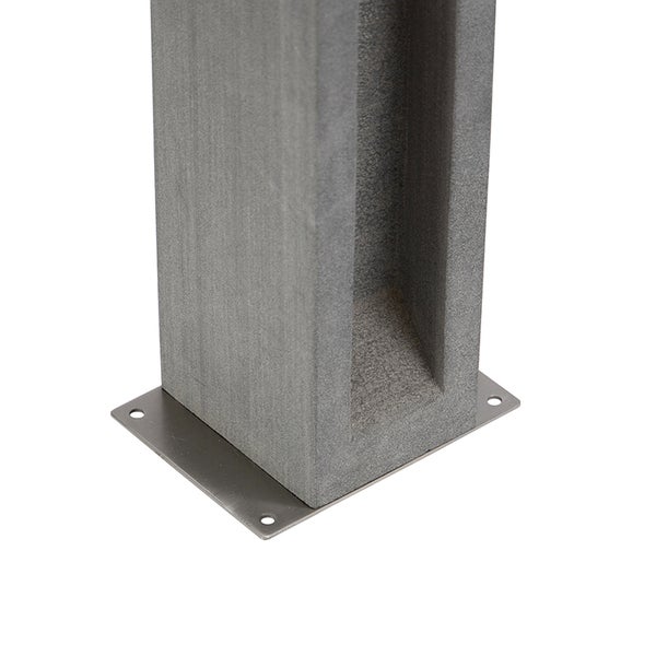 Moderne Stehleuchte grau 70 cm - Sneezy