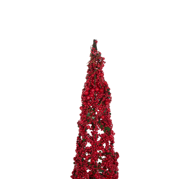 Dekorativer Baum mit roten Beeren für festliche Dekorationen