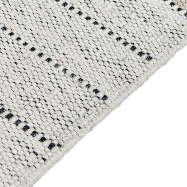 Teppich YAZLIK Beige 140 x 200 cm Wolle