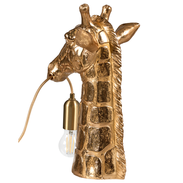 Tischlampe Giraffe MALAIKA Gold