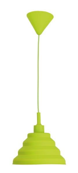 Pendelleuchte mit Lampenschirm und alternativer Option dargestellt