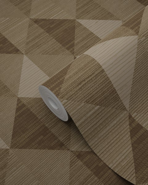 Origin Wallcoverings Tapete 3D Grasmuster Braun - 50 x 900 cm - 347886