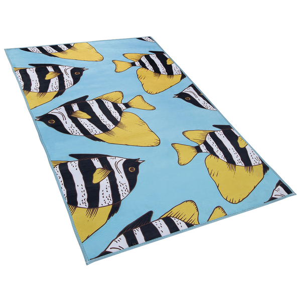 Kinderteppich FIZME Blau 80 x 140 cm