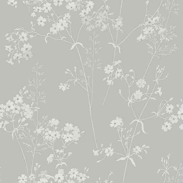 Next Vliestapete | Leaf - Grau - 10mx52cm