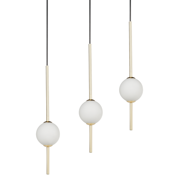 LED Hängeleuchte SHANNON Metall Gold