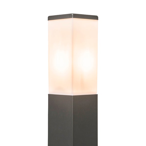 Moderne Außenlaterne dunkelgrau 45 cm IP44 - Malios