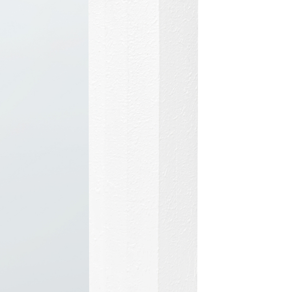 Teppich mit geometrischem Muster aus Fellstücken