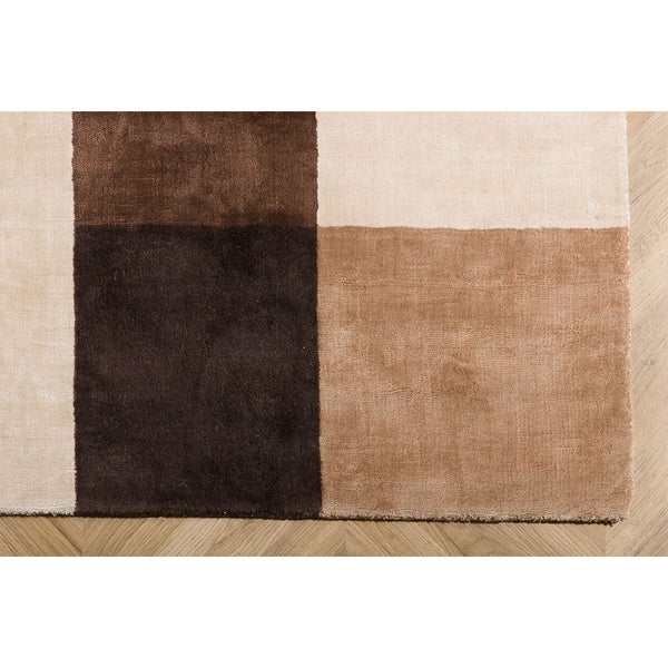 Arvid Teppich 300x202cm Braun. 202 X 300 X 2 cm