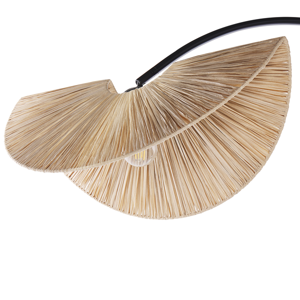 Stehlampe HERRON Naturfarben