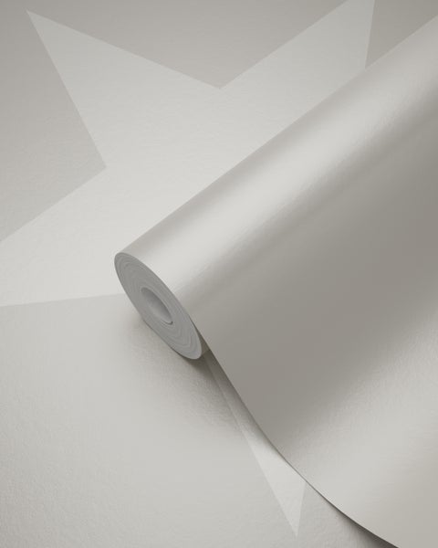 Origin Wallcoverings Tapete Sterne Grau - 53 cm x 10.05 m - 346826