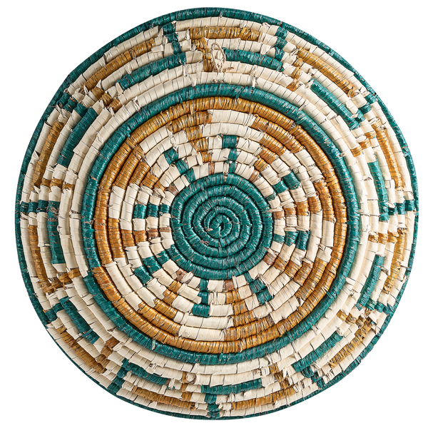 Wanddeko-Set NAMDINH Seegras 56/42/34/30/25/20 cm Bunt