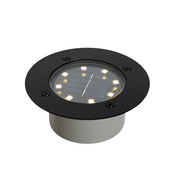 6er Set Bodenstrahler schwarz inkl. LED IP65 Solar - Terry