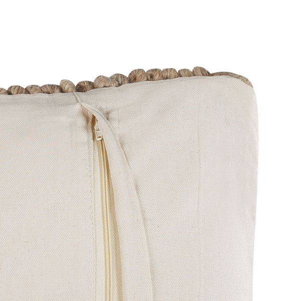 Dekokissen 2er Set ASLANAPA Baumwolle 45 x 45 cm Beige Ohne Muster
